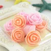 Decorative Flowers Wreaths 500PCS 3cm Mini PE Foam Rose Flower Head Artificial Handmade DIY Wedding Home Decoration Festive Party Supplies 230510