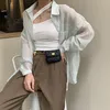 ウエストバッグYoreai Women Fashion Pack Pu Fanny Packsシンプルな女性ベルトバッグ電話チェーン