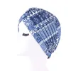 Nuove donne stampato floreale nodo cancro volant chemio cappello berretto sciarpa turbante testa berretto avvolgente cappello perdita di capelli accessorio cappello boemo