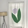 Curtain Nordic Door s Short Kitchen Bedroom Doorway Partition Noren Office Decorative Drapes Home Decoration 230510