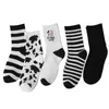 Chaussettes Bonneterie Lolita chaussettes harajuku coréen style féminin coton rayé chaussettes décontractées nouveauté mode japonaise chaussettes équipage jk P230511