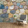 Wallpapers Custom HD Color Stone Wall Po Mural For Living Room Bedroom Sofa TV Background Walls 3D Papers Home Decor