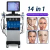 2024 Hotsale Multiftunction Hydro Beauty Skin Care Machines 14 in 1 Aqua 필링 스킨 케어 뷰티 Hydra Dermabrasion Device
