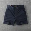 Herr shorts casual shorts män mode mager sommar trendiga fickor s-4xl klädstrand slacks ropa para hombre harajuku daglig klassisk man 230511