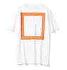 Sommerhemd Herren Womens Designeroff Tees Tops Casual Luxurys Kleidung Streetwear Ärmel Polos T-Shirts S-X White Hip Errn