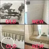 Feestdecoratie 10 PCS 3D Wall Stickers Zelfklevend schuimpanelen Home Decor Woonkamer huis huis badkamer baksteen sticker papier 230510