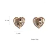 Backs Earrings Crystal Clip For Women No Pierced Geometric Rhinestone Ear Statement Jewelry Wholesale