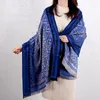 Halsdukar leopardtryck mujer bufanda kvinnor mode sjal resor pashmina etnisk stil femme wraps echarpes korta tofs hijabs