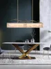 Pendelleuchten Alle Kupfer Licht Luxus Kronleuchter Restaurant Lampe Design Persönlichkeit Kreative Bar Tisch Streifen Glas Einfach