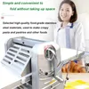 Folhadora de Massa Máquina Automática Roladora de Massa Folhadora Croissants Laminador Encurtador Aço Inoxidável