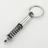 Creative Auto Exhibition Advertising Keychain Shock Absorber Suspension Hand-made Zinc Alloy Keychains Jewelry Pendant