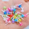 Nail Art Dekorationen 40 Stück 3D Charms Kawaii Mini Lollipo Strasssteine Glitzer Acryl Schmuck Maniküre Dekoration Zubehör