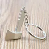 80pcs Mini Metal Keychain Personalidade Claw Hammer pendente Modelo