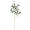 Decorative Flowers Flower Hanging Garland Large Hydrangea Artificial 6 Branches Olive Long Stem Tree