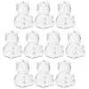 Gift Wrap 30 Pcs Bear Shaped Boxes Small Gifts Candy Packing Wedding Favor Treat Bulk