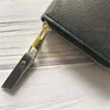 الكلاسيكية zippy wallet pu card case studgers mens mens مصمم فاخر أزياء الأزياء الحقيبة النسائية المحافظ الطويلة معصم كيس مفاتيح مع حقيبة غبار مربع