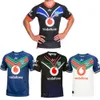 Warriors 2023 NEW ZEALAND WARRIORS maglia HOME away T-shirt versione retrò