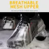 Buty bezpieczeństwa buty robocze puste oddychane stalowe buty botki lekkie bezpieczeństwo buty robocze Antispipery dla mężczyzn Kobiet Mężczyzna Praca Sneaker 230509