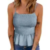 Tanques femininos feminino sling t camisetas sem mangas bustier streetwear moda feminina feminina roupas de camisa feminina formam moda de moda para o verão