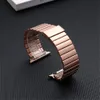 Luxus-Armbänder, Edelstahl-Kette, Bambus-Gliederarmband, 1 Perlen, Metall-Armband für Apple Watch Serie 3, 4, 5, 6, 7, 8 Ultra, 49 mm, 38, 40, 41, 42, 44, 45 mm, 49 mm