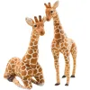 Real Life Plush Giraffe Stuffed Soft Lifelike Aanimals Soft Doll Kids Home Decor Birthday Gift for Children 60cm/80cm/100cm