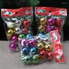 Dekoracje świąteczne 12pcs DIY Tree Balls Bombs Ornament Dekoracja Święta plastikowa dla dzieci Prezenty Prezenty Przyjęcie Work Wśród rzemiosło