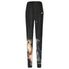 Women's Leggings Autumn And Winter Printed Milk Silk Sanded Stretch Pants Antibacterial Anti-mite Trousers Skin Care