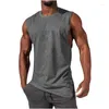 Męskie koszule męskie koszula mięśniowe Singlets Running trening bez rękawów kulturystyka sport
