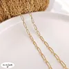 Chains Custom 14K Wrapped Gold Reinforced Color Preserving Oval Long O Chain With Connecting Ring DIY Earrings Loose