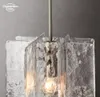 Roosterhanglampen Modern Retro LED-glas Enkele hangende lampen Glans voor keukeneiland Slaapkamer Eetkamer Halkroonluchters