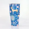 Water Bottles Creative 30oz Stainless Steel Cup Colorful Starry Coffee Outdoor Car Wholesale Ice Bully Gobelet Personnalisable