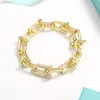 Fashion high quality classic U-shaped geometric bracelet,women & girls wedding mother's day jewellery women gifts