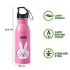 500ML Children's Stainless Steel Sports Water Bottles Portable Outdoor Cycling Camping Bicycle Bike Kettle