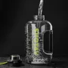 1.5 2 Liter BPA FREE Sport Bottle Kettle 1 Gallon Large Capacity Tritan Water Bottle with Straw Drink Waterbottle GYM Bottle Cup