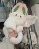 Party Favor Magical Spirit Rabbit Plush Toy White Bat Cute Animal Creative Funny Plushie Stuffed Pillow Soft Bunny Kid Girl Birthday Gift 230510