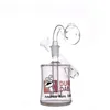 Vente chaude Narguilés Mini Petit Bécher Bongs Pommeau De Douche Perc Oil Rigs Matrice Birdcage Percolateur Recycleur Dab Rig Bong avec 14mm Mâle Verre Brûleur À Huile Tuyaux Moins Cher