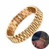 Chaîne HOMME BRACELET DE LUXE 15MM ACIER INOXYDABLE DUDES ROLLIE HIP HOP POUR BRACELETS BIJOUX HOMME 230511