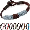 100 % Lederarmband, Wildleder-Rindsleder, Charm-Herrenarmband, Legierungsarmband, Schmuck, gemischte Farben