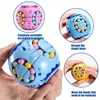 Fidget Spinner Party Favoring Rotating Bean Magic Cube Puzzle Toys Anti Stress Ball Education