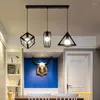 Lampade a sospensione LED Indoor E27 Modern Cage Light Iron Retro Loft Lampada Metal Guard Hanging Restaurant Living Room