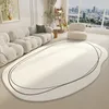 Dywany moda nieregularna dywan w salonie minimalistyczna linia nowoczesna sypialnia dywanika dekoracje domowe Mat Tapis 230511