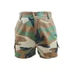 Damen-Shorts, Camo-Cargohose, hohe Taille, dünne Jogger, Herbstkleidung, Camouflage-Sweattasche, Freizeithose, Y2K-Streetwear 230510