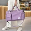 Duffel Bags Aottla Travel Bagage Handväska kvinnors axel Stora kapacitet Brand Waterproof Nylon Sports Gym Ladies Crossbody 230511