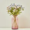 Decorative Flowers Artificial Flower Small Daisy Bouquet Gerbera Fake Chamomile Silk For Wedding Home Desk Decoration