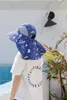 Berretti Cappello da spiaggia per bambini Cappellino estivo per bebè Tesa larga Protezione UV Panama Accessori per attività all'aperto Sole