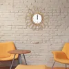 Wall Clocks Rattan Clock Watch Decorative Quiet Movement Hanging