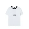 Mens Designer T-shirts T-shirt blanc Vêtements d'été Mode décontractée Lettre lâche T-shirt court