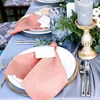 Tabellservett 100st Satin 43cm*43cm serverande dekor middag handduk för bröllopsfest hem el juldekor s grön 230511