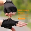 Sporthandschoenen West fietsen half vinger fietsen handschoenen Anti slip motorfiets MTB Road Bike Gloves Men Women Running Sport Fitness Bicycle Gloves P230511