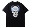 Hip-Hop-Designer-T-Shirt, Sommer, übergroßer Totenkopf-Druck, Herren-T-Shirt, Damen-T-Shirt, lose Herrenkleidung